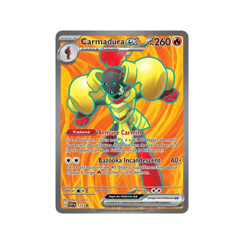 Carmadura-ex - 125/225 - Promo - SVP Black Star Promos