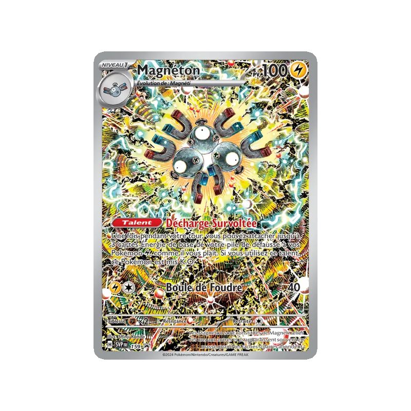 Magnéton - 159/225 - Promo - SVP Black Star Promos