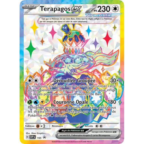 Terapagos-ex - 165/225 - Promo - SVP Black Star Promos