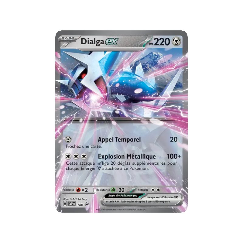 Dialga-ex - 180/225 - Promo - SVP Black Star Promos