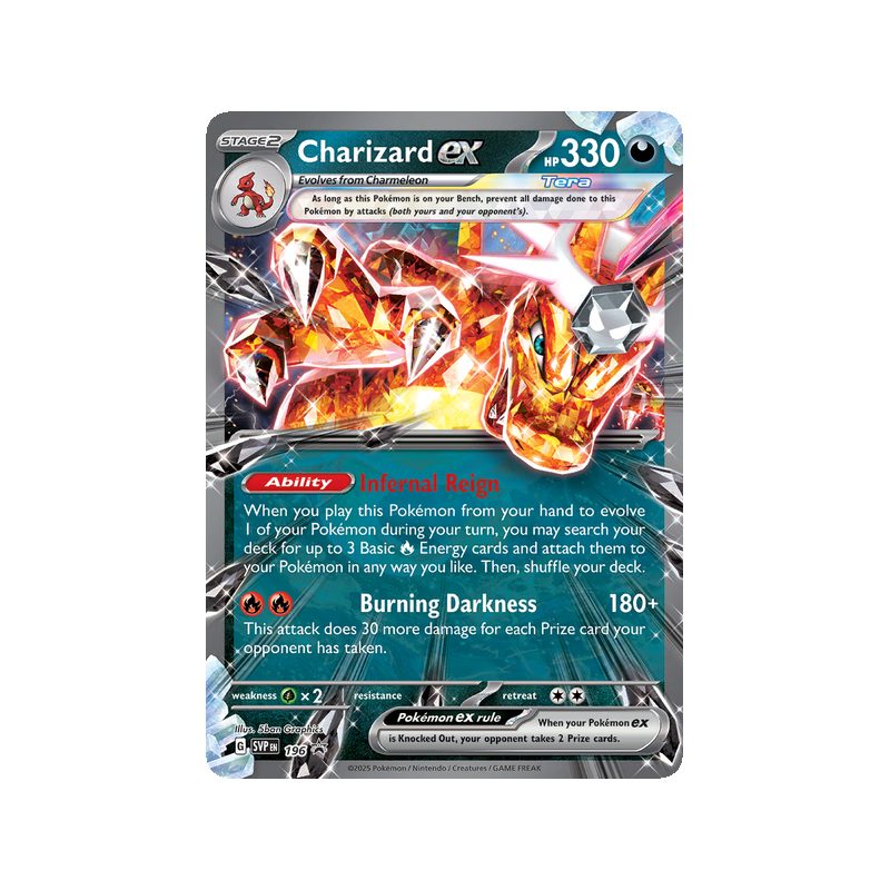 Dracaufeu-ex - 196/225 - Promo - SVP Black Star Promos