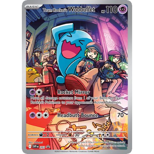 Qulbutoké de la Team Rocket - 203/225 - Promo - SVP Black Star Promos