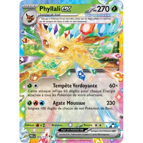 Phyllali-ex - 006/131 - EX - Évolutions Prismatiques