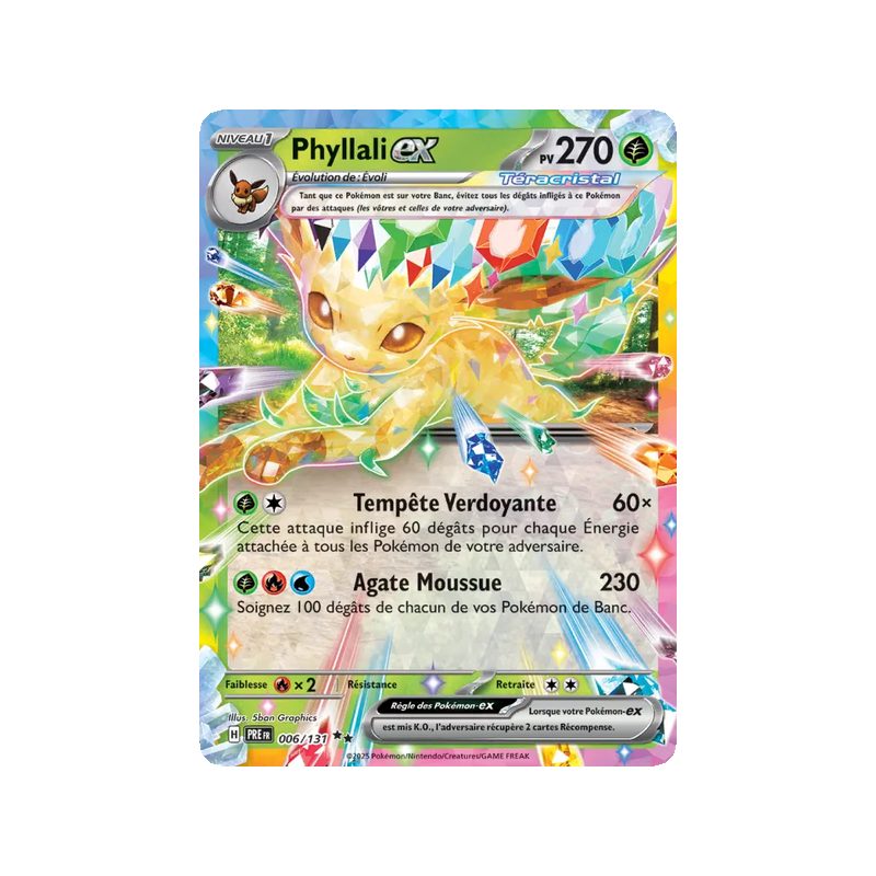 Phyllali-ex - 006/131 - EX - Évolutions Prismatiques
