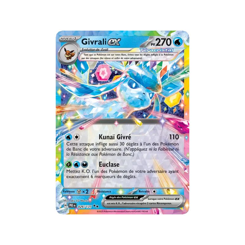 Givrali-ex - 026/131 - EX - Évolutions Prismatiques