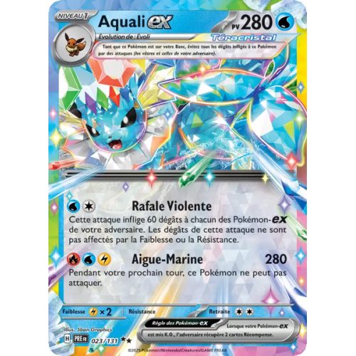 Aquali-ex - 023/131 - EX - Évolutions Prismatiques