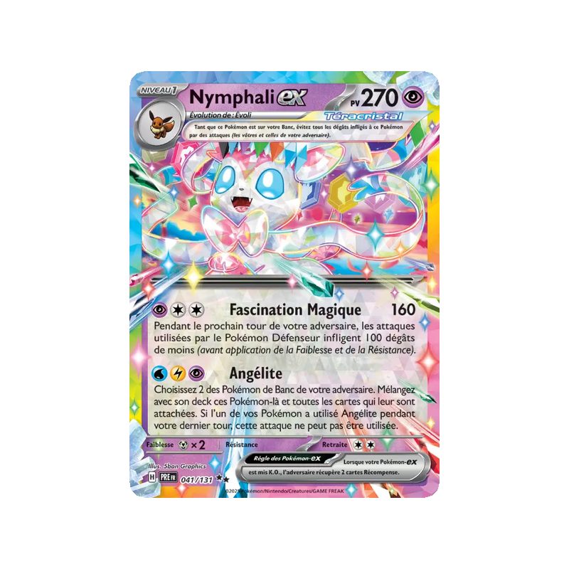 Nymphali-ex - 041/131 - EX - Évolutions Prismatiques