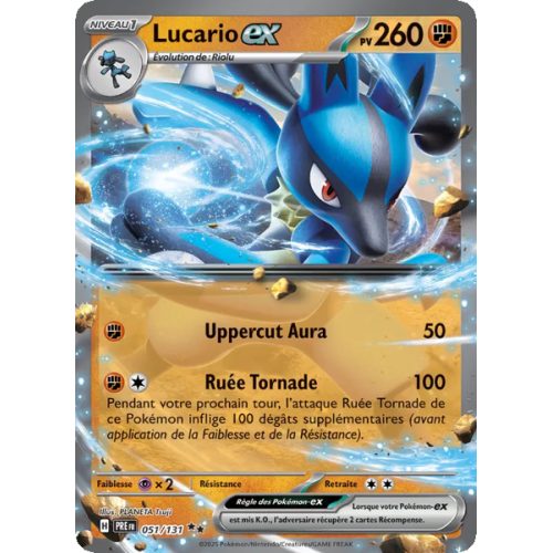 Lucario-ex - 051/131 - EX - Évolutions Prismatiques
