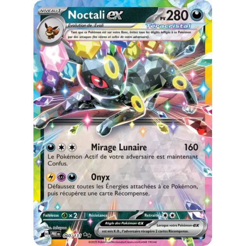 Noctali-ex - 060/131 - EX - Évolutions Prismatiques