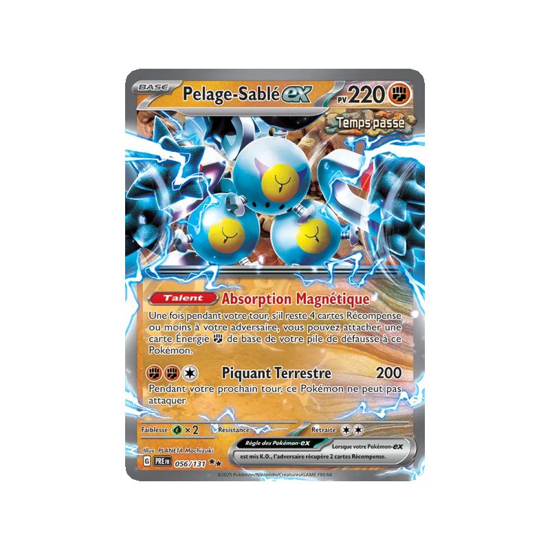Pelage-Sablé-ex - 056/131 - EX - Évolutions Prismatiques