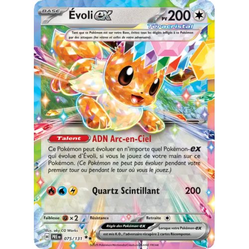 Évoli-ex - 075/131 - EX - Évolutions Prismatiques