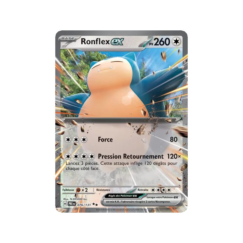 Ronflex-ex - 076/131 - EX - Évolutions Prismatiques
