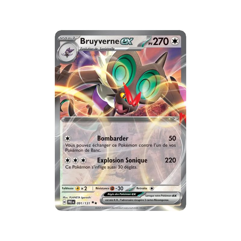Bruyverne-ex - 091/131 - EX - Évolutions Prismatiques