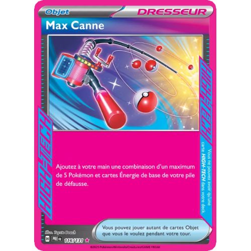 Max Canne - 116/131 - HIGH-TECG rare - Évolutions Prismatiques
