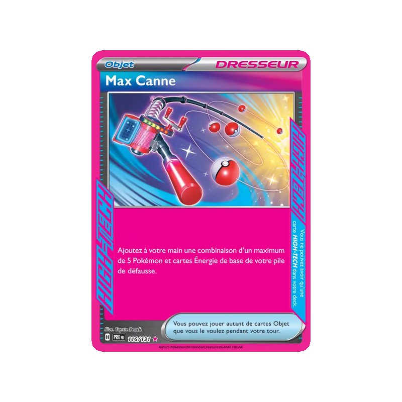 Max Canne - 116/131 - HIGH-TECG rare - Évolutions Prismatiques