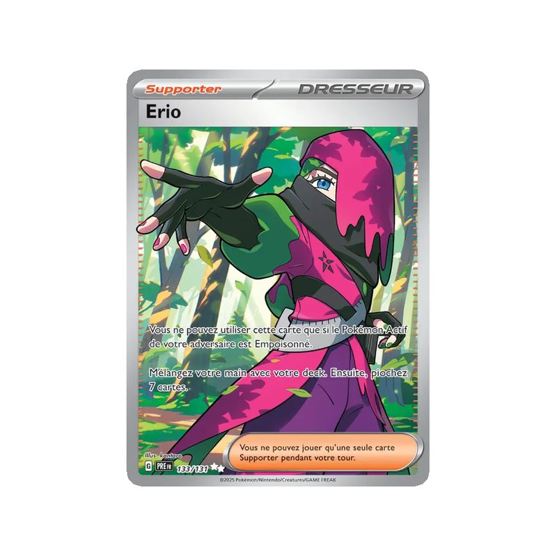 Erio - 133/131 - Ultra Rare - Évolutions Prismatiques
