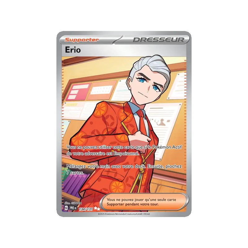 Erio - 134/131 - Ultra Rare - Évolutions Prismatiques