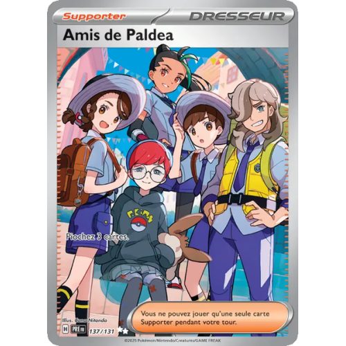 Amis de Paldea - 137/131 - Ultra Rare - Évolutions Prismatiques