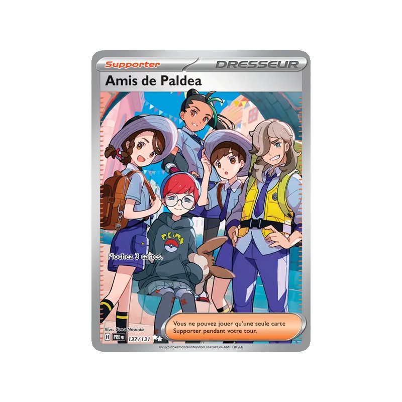 Amis de Paldea - 137/131 - Ultra Rare - Évolutions Prismatiques