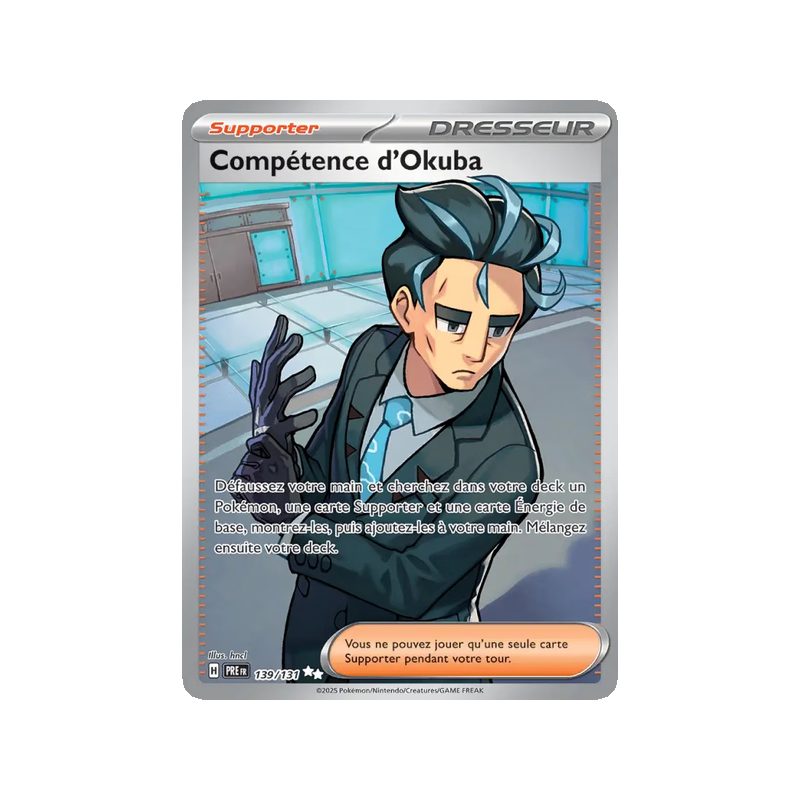 Compétence d'Okuba - 139/131 - Ultra Rare - Évolutions Prismatiques