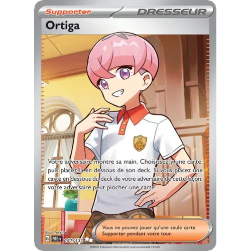 Ortiga - 141/131 - Ultra Rare - Évolutions Prismatiques