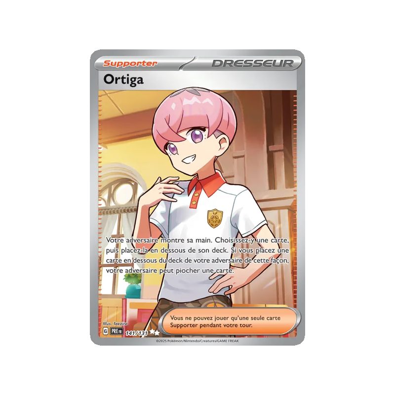 Ortiga - 141/131 - Ultra Rare - Évolutions Prismatiques