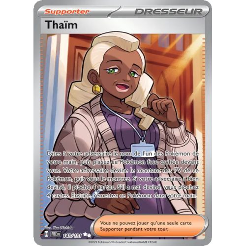 Thaïm - 143/131 - Ultra Rare - Évolutions Prismatiques