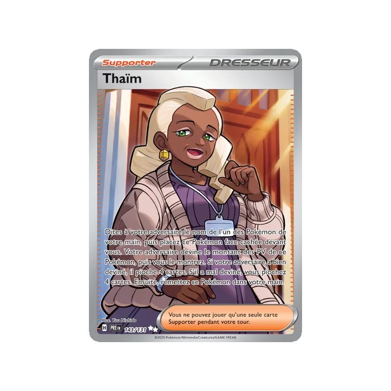 Thaïm - 143/131 - Ultra Rare - Évolutions Prismatiques