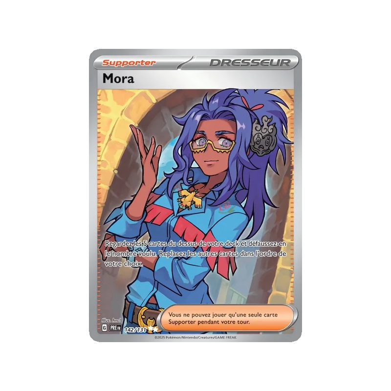 Mora - 142/131 - Ultra Rare - Évolutions Prismatiques