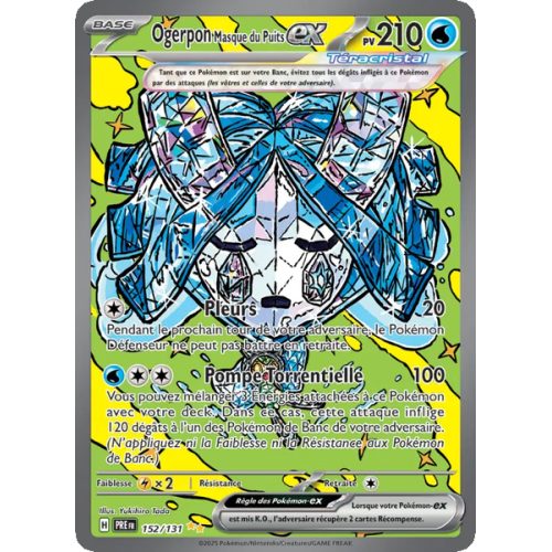 Ogerpon Masque du Puits-ex - 152/131 - Alternative - Évolutions Prismatiques