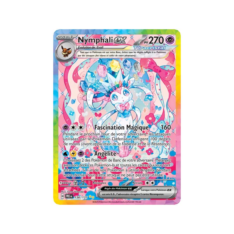 Nymphali-ex - 156/131 - Alternative - Évolutions Prismatiques