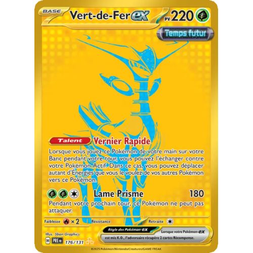 Vert-de-Fer-ex - 176/131 - Hyper rare - Évolutions Prismatiques