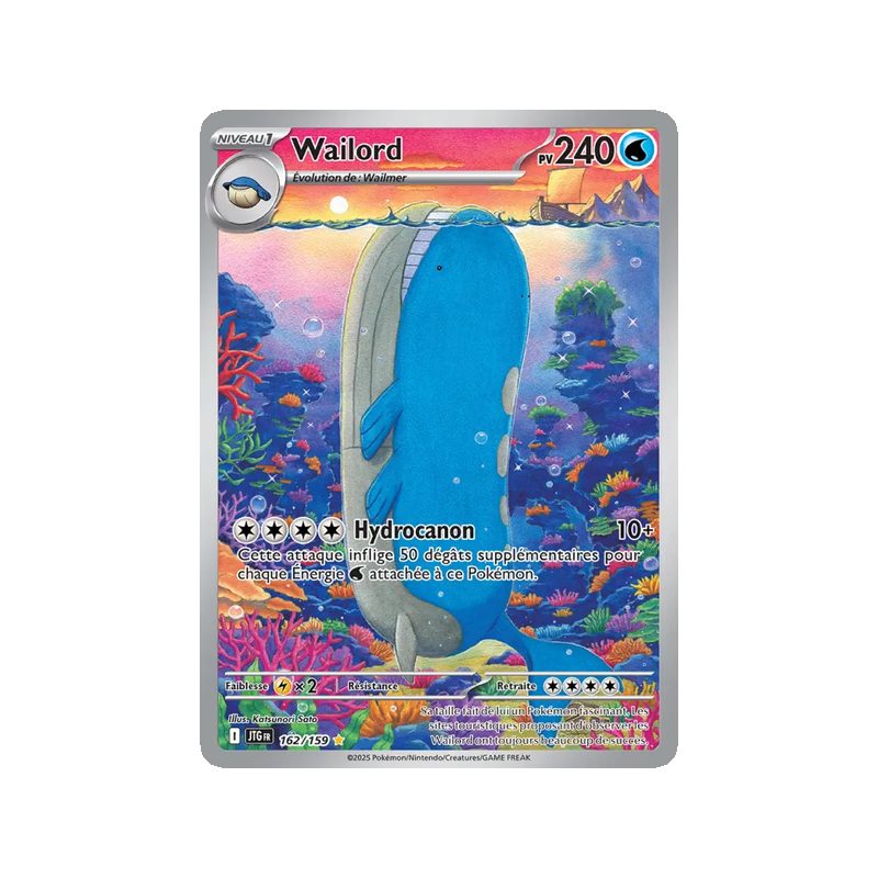 Wailord - 162/159 - AR - Aventures Ensemble