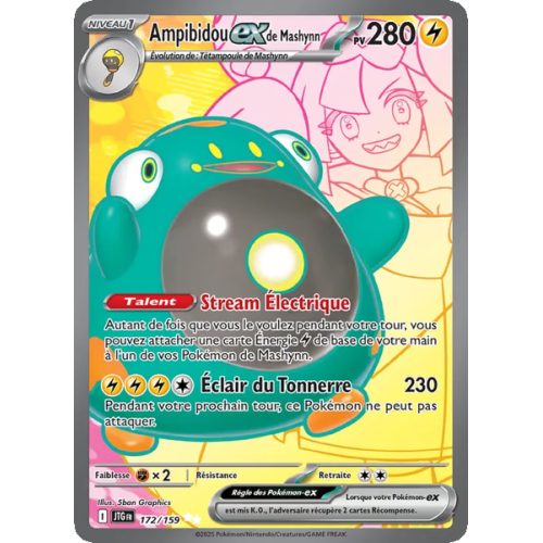 Ampibidou-ex de Mashynn - 172/159 - Ultra Rare - Aventures Ensemble