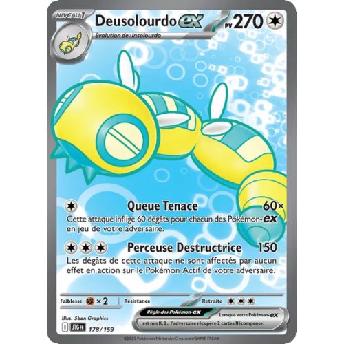 Deusolourdo-ex - 178/159 - Ultra Rare - Aventures Ensemble