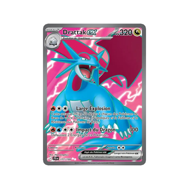 Drattak-ex - 177/159 - Ultra Rare - Aventures Ensemble