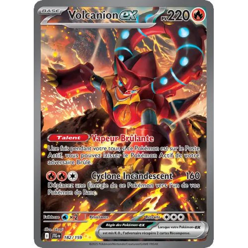 Volcanion-ex - 182/159 - Alternative - Aventures Ensemble