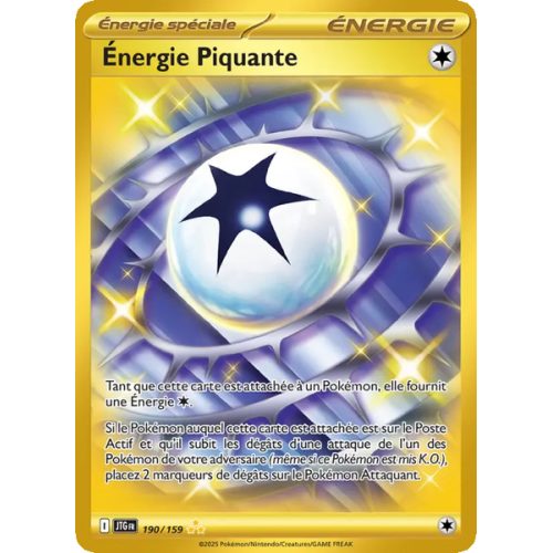 Énergie Piquante - 190/159 - Hyper rare - Aventures Ensemble