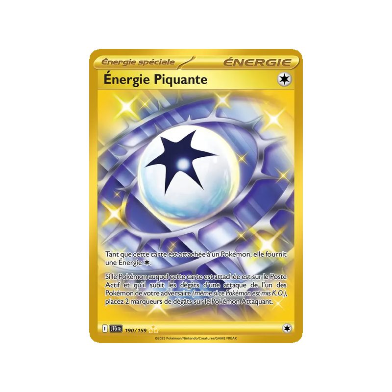 Énergie Piquante - 190/159 - Hyper rare - Aventures Ensemble