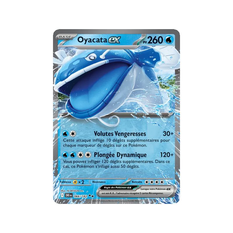 Oyacata-ex - 066/182 - EX - Rivalités Destinées