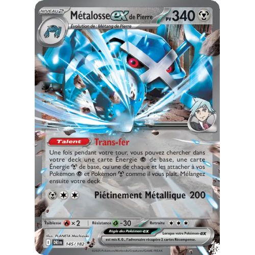 Métalosse-ex de Pierre - 145/182 - EX - Rivalités Destinées