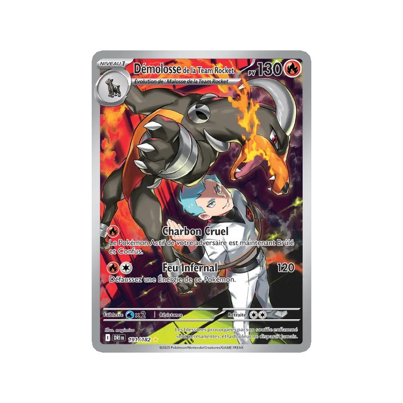 Démolosse de la Team Rocket - 191/182 - AR - Rivalités Destinées