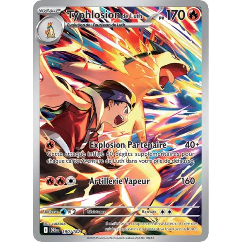Typhlosion de Luth - 190/182 - AR - Rivalités Destinées