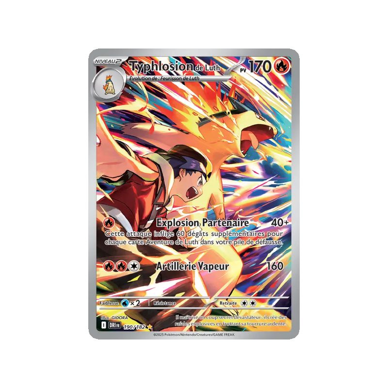 Typhlosion de Luth - 190/182 - AR - Rivalités Destinées