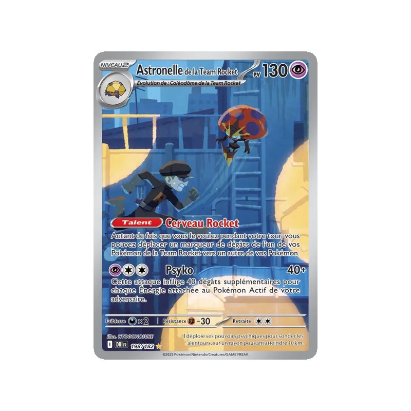 Astronelle de la Team Rocket - 198/182 - AR - Rivalités Destinées