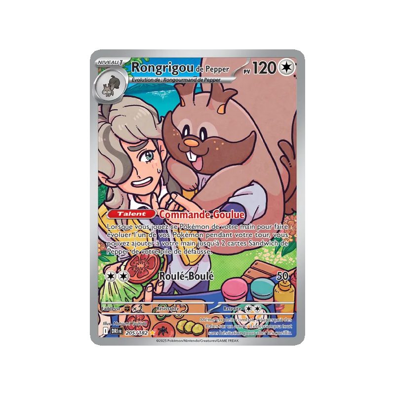 Rongrigou de Pepper - 205/182 - AR - Rivalités Destinées