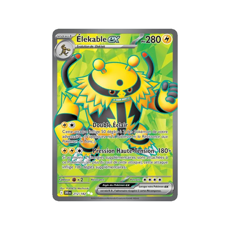Élekable-ex - 212/182 - Ultra Rare - Rivalités Destinées