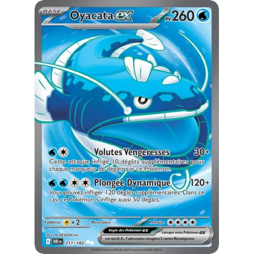 Oyacata-ex - 211/182 - Ultra Rare - Rivalités Destinées