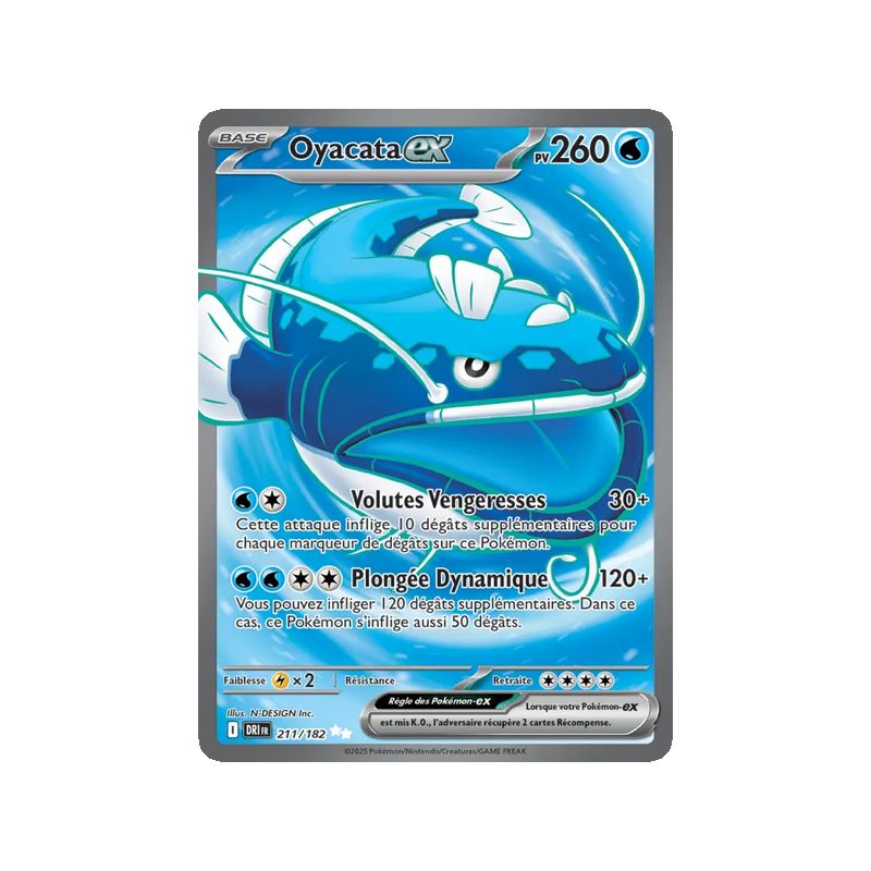 Oyacata-ex - 211/182 - Ultra Rare - Rivalités Destinées