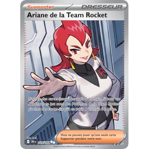 Ariane de la Team Rocket - 224/182 - Ultra Rare - Rivalités Destinées
